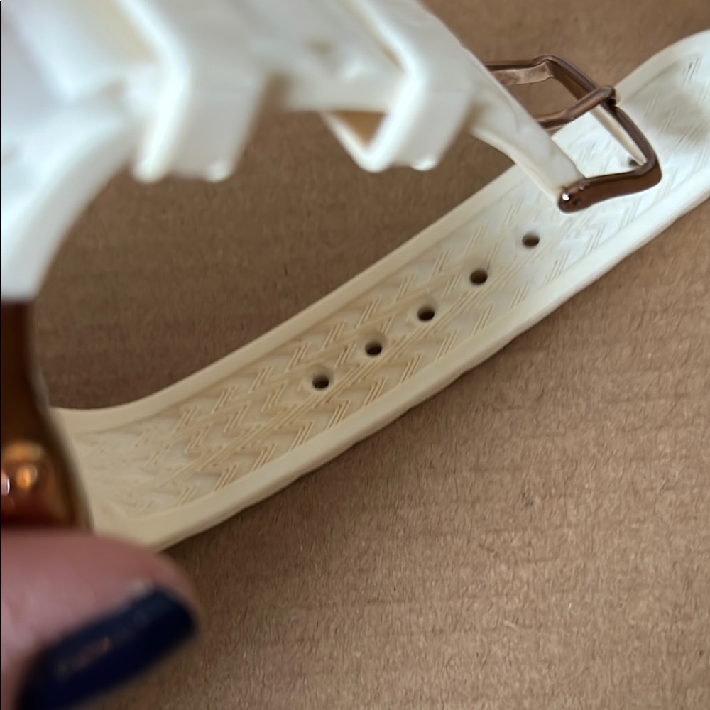 Michele Women's Watch - Rosegold and White - Picture 10 of 12